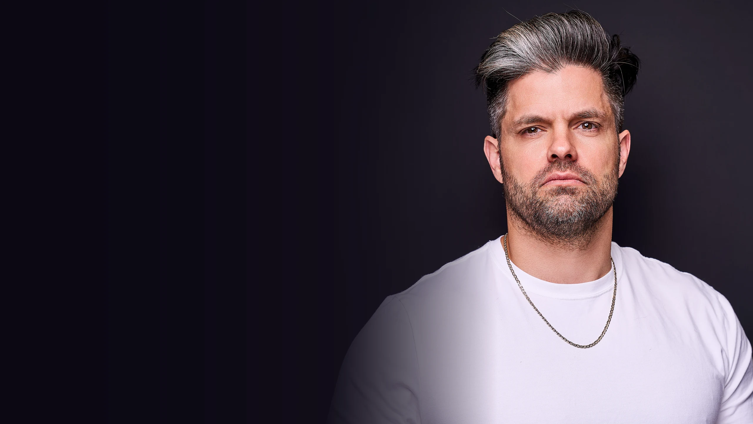 Joshua Albanese, founder of Thought Leader Accelerator, photographed in his studio